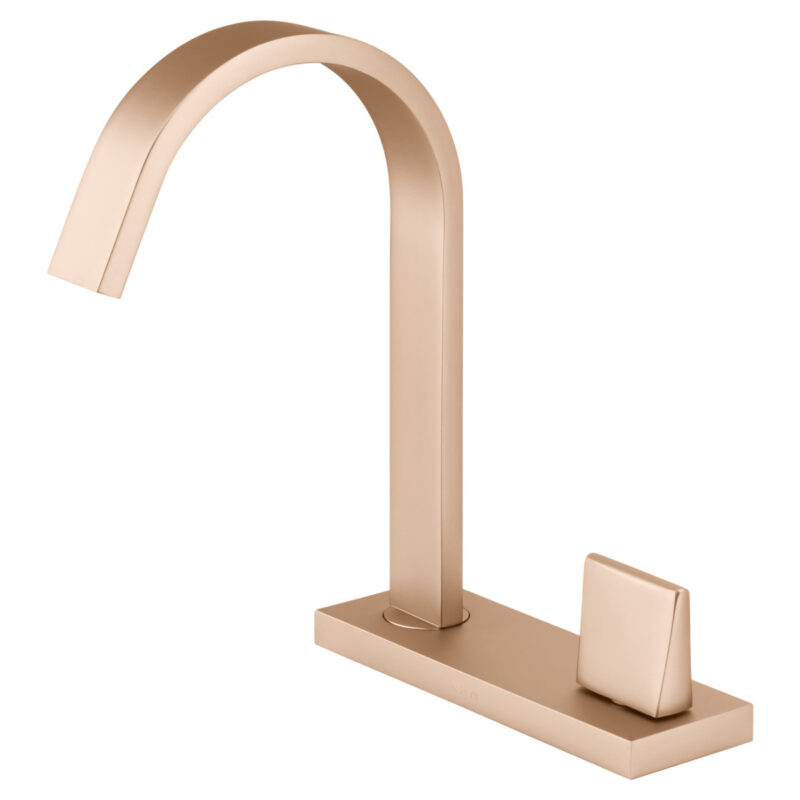 Torneira de Mesa com Acionamento Lateral para Banheiro Prima 210