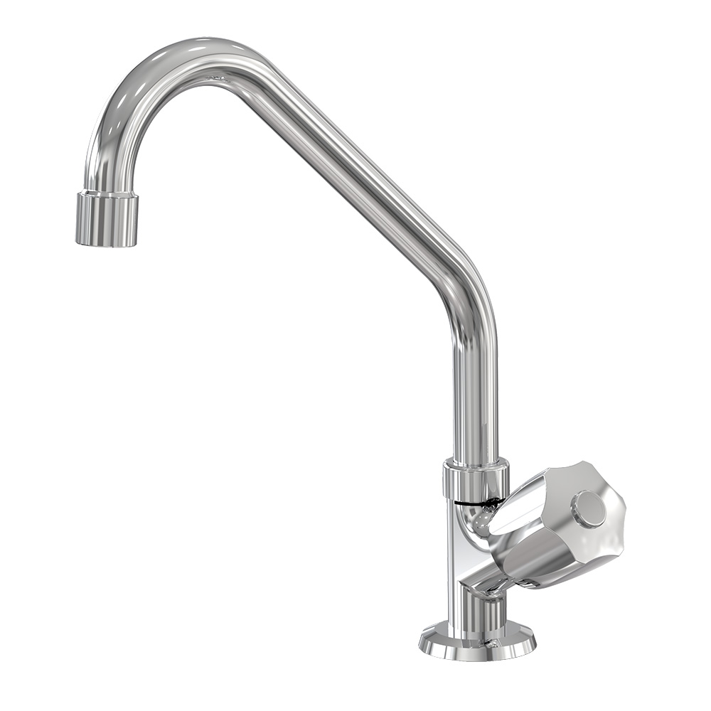 Torneira de Mesa para Cozinha Prata 50