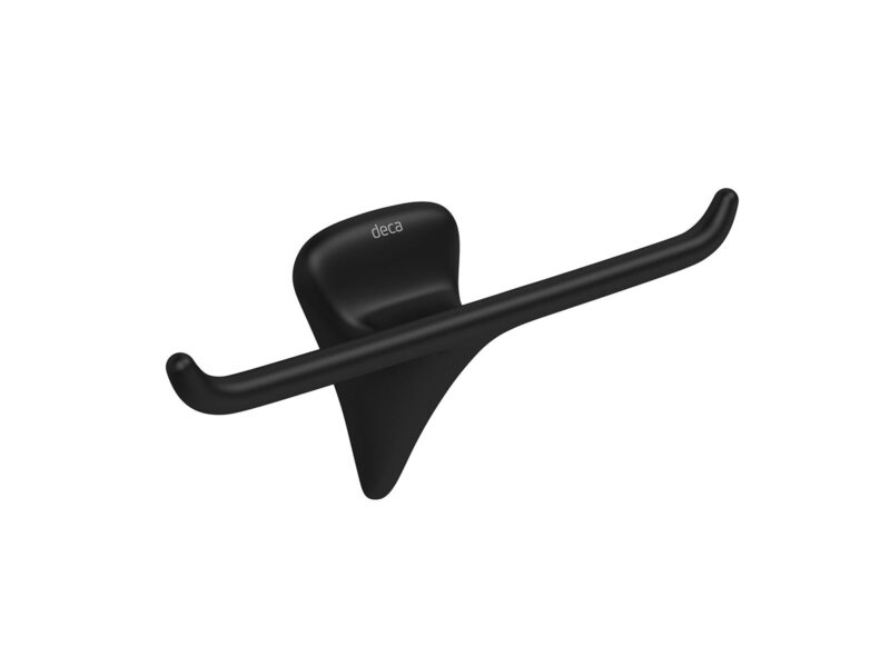 Cabide Deca Duplo Jader Almeida Black Matte