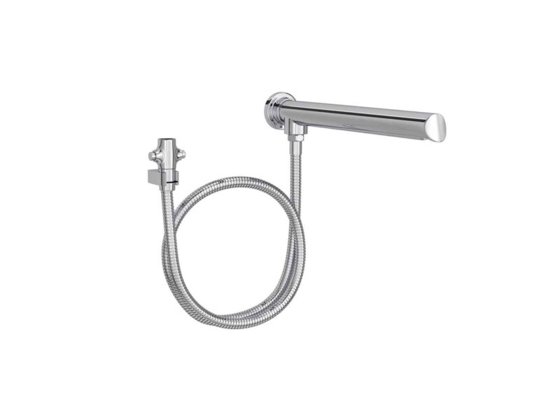 Desviador Deca para Chuveiro com Tubo 330mm Luxo Universal Cromado