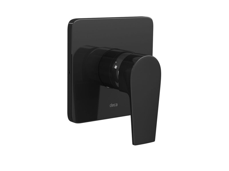 Acabamento Monocomando para Chuveiro Level Black Noir