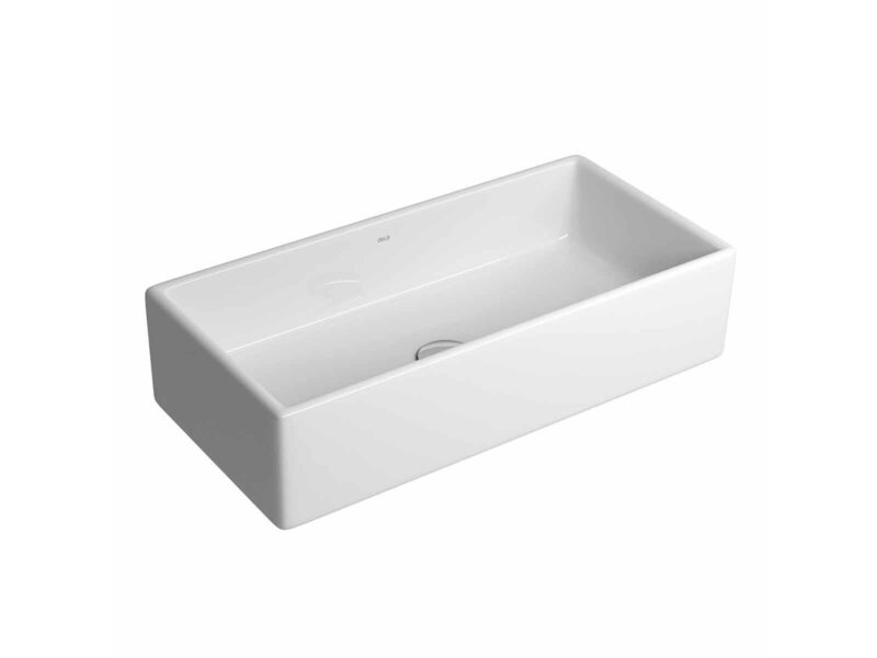Cuba de Apoio Retangular Deca 28x58,5cm Branco Cubas