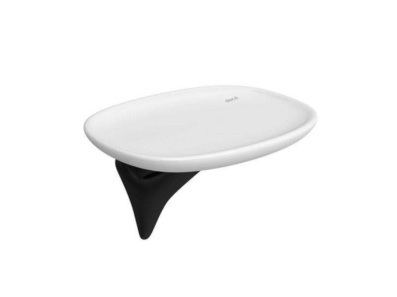 Saboneteira de Parede Jader Almeida Black Matte Branco - Black Matte