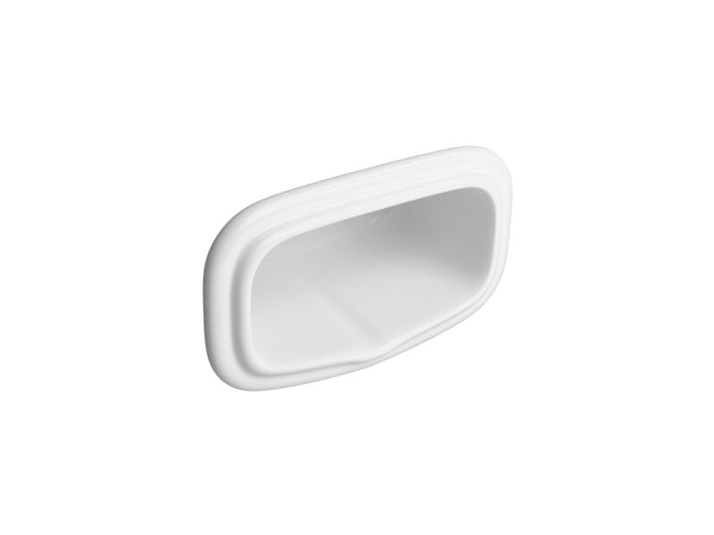 Meia Saboneteira Deca em Louça Branco