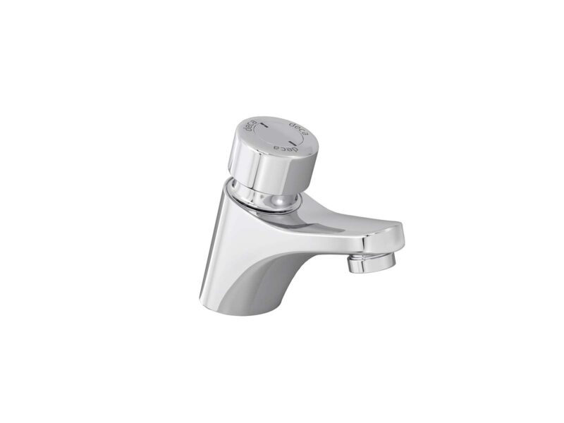 Torneira Deca de Mesa com Fechamento Automático para Lavatório Decamatic Cromado