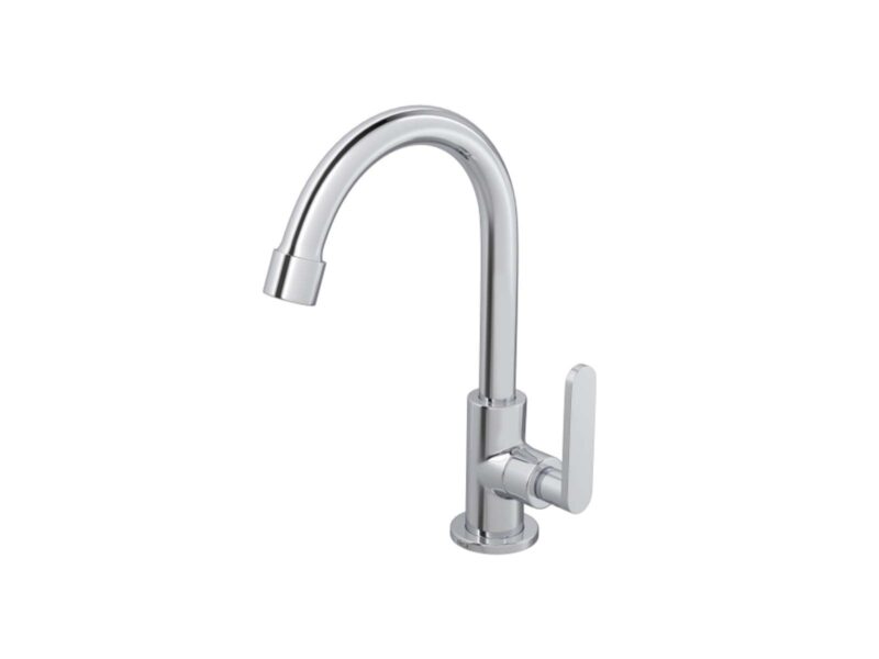Torneira Deca de Mesa Bica Baixa para Lavatório Flex Plus Cromado