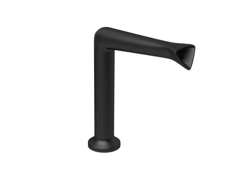 Torneira de Mesa Touchless Bica Alta para Lavatório Jader Almeida Black Matte