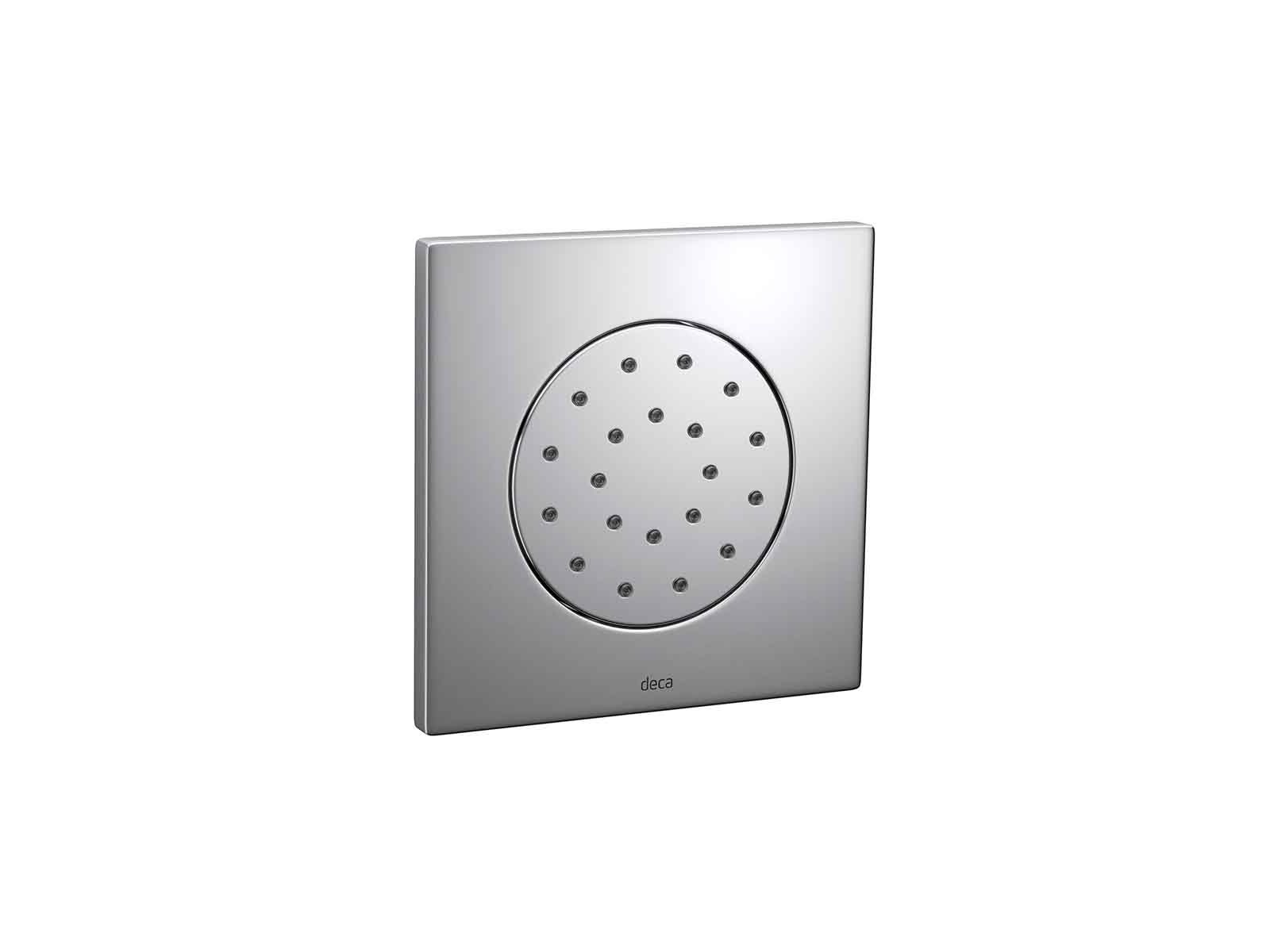 Ducha Lateral Deca Articulada Quadrada Cromado