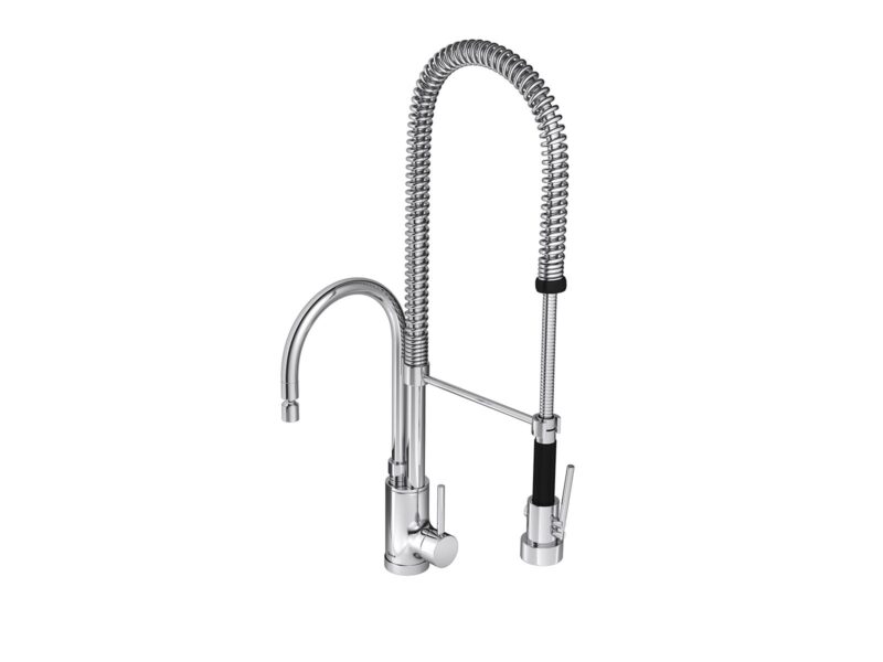 Misturador Monocomando de Mesa para Cozinha Gourmet Cromado