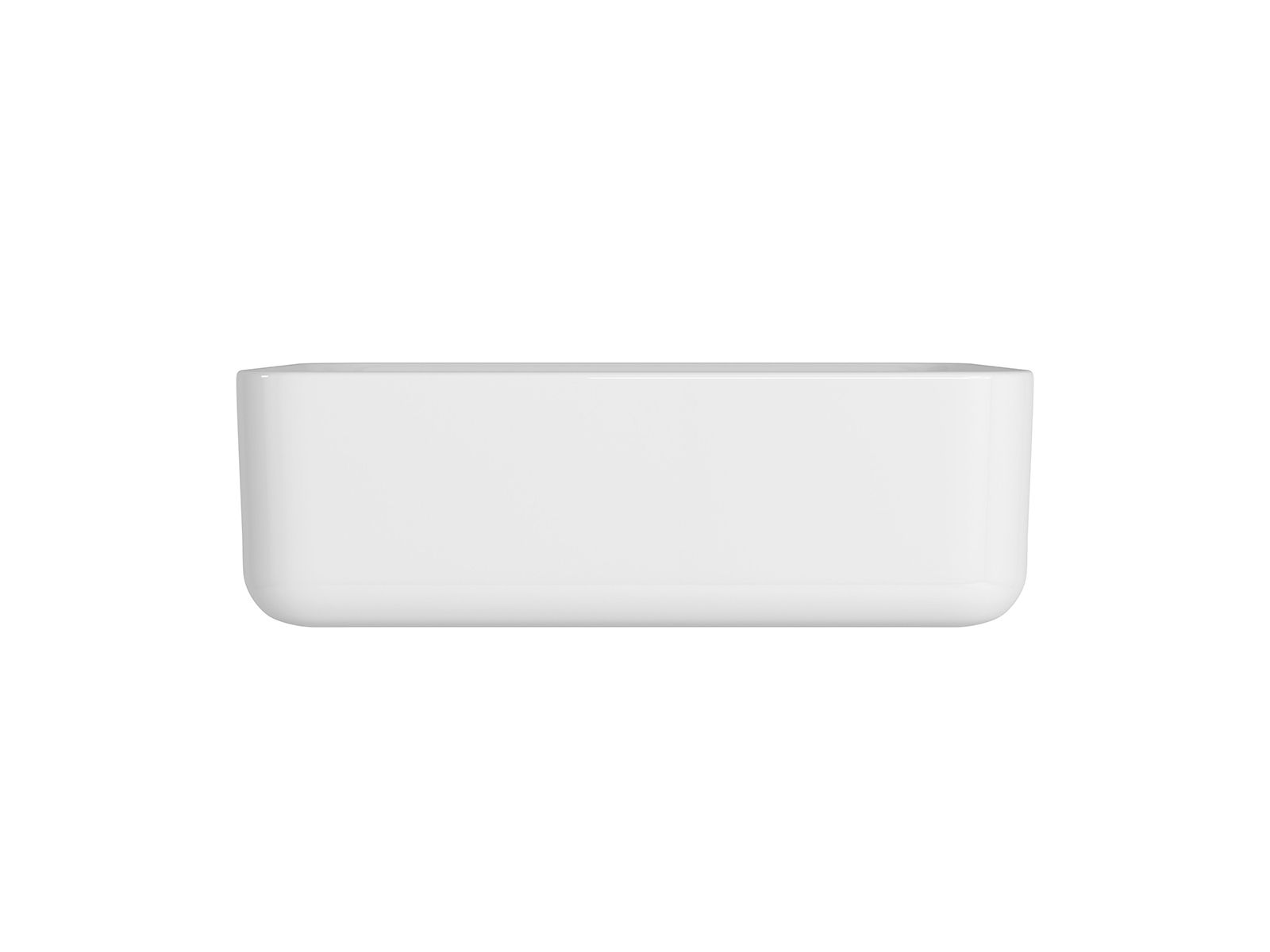 Cuba de Semi Encaixe Retangular Deca 30x40cm Branco Slim - Imagem 2