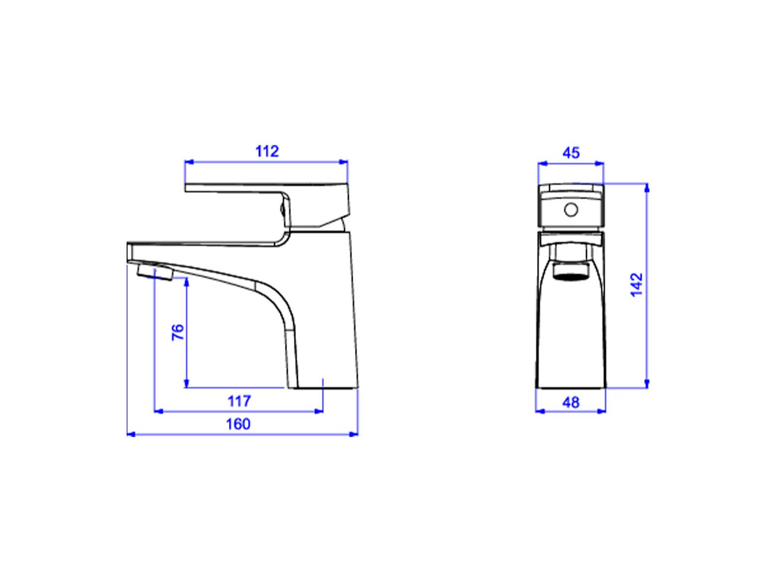 Misturador Monocomando de Mesa Bica Baixa para Lavatório Level - Imagem 11