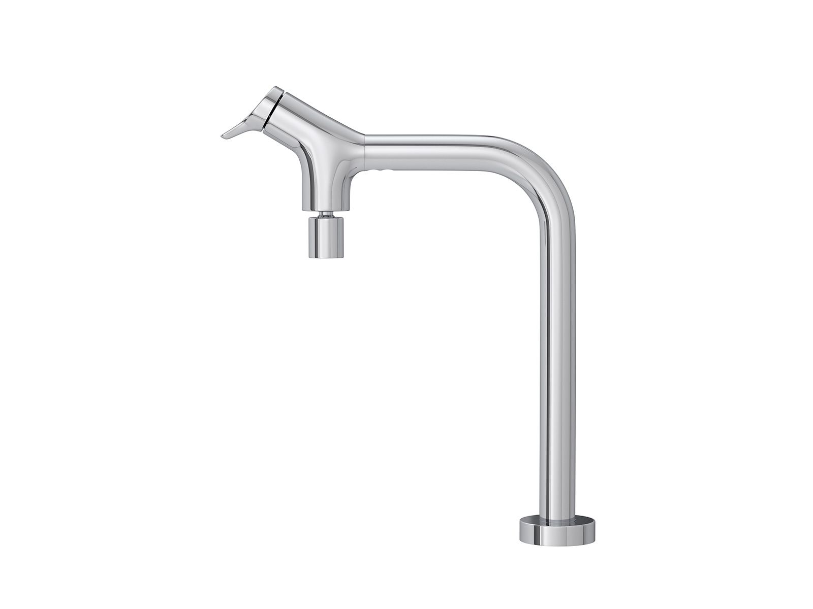 Misturador Monocomando de Mesa para Cozinha Cromado - Imagem 2