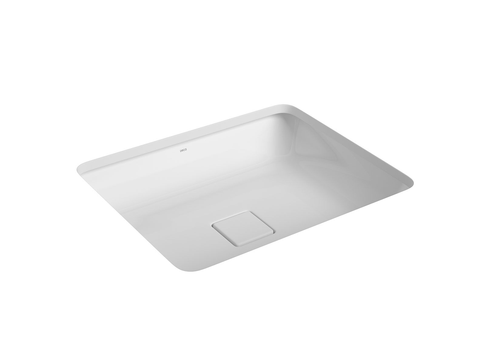 Cuba de Embutir com Mesa Retangular 45x55cm Soft Antracite Slim - Imagem 3