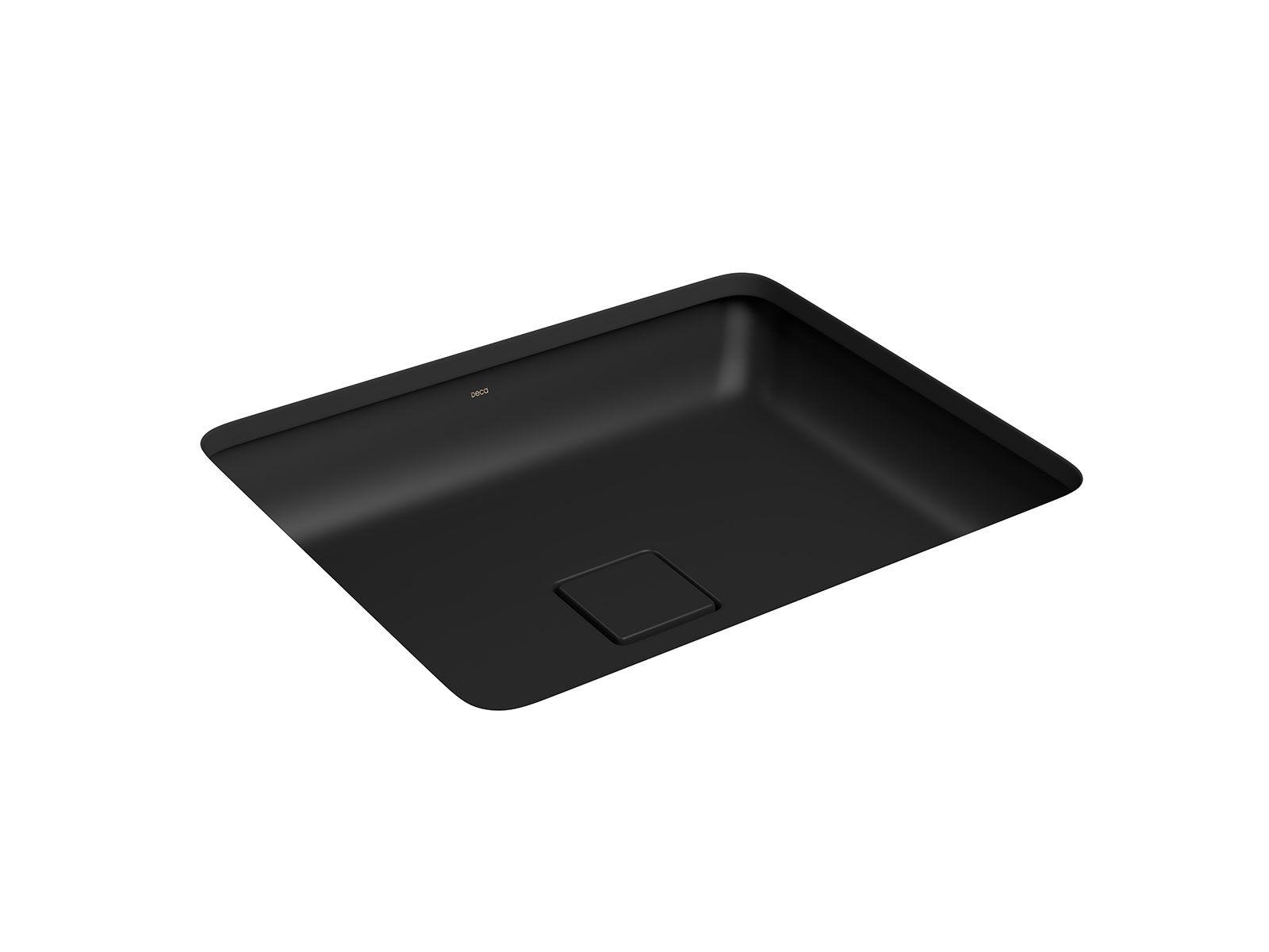 Cuba de Embutir com Mesa Retangular 45x55cm Soft Antracite Slim - Imagem 9