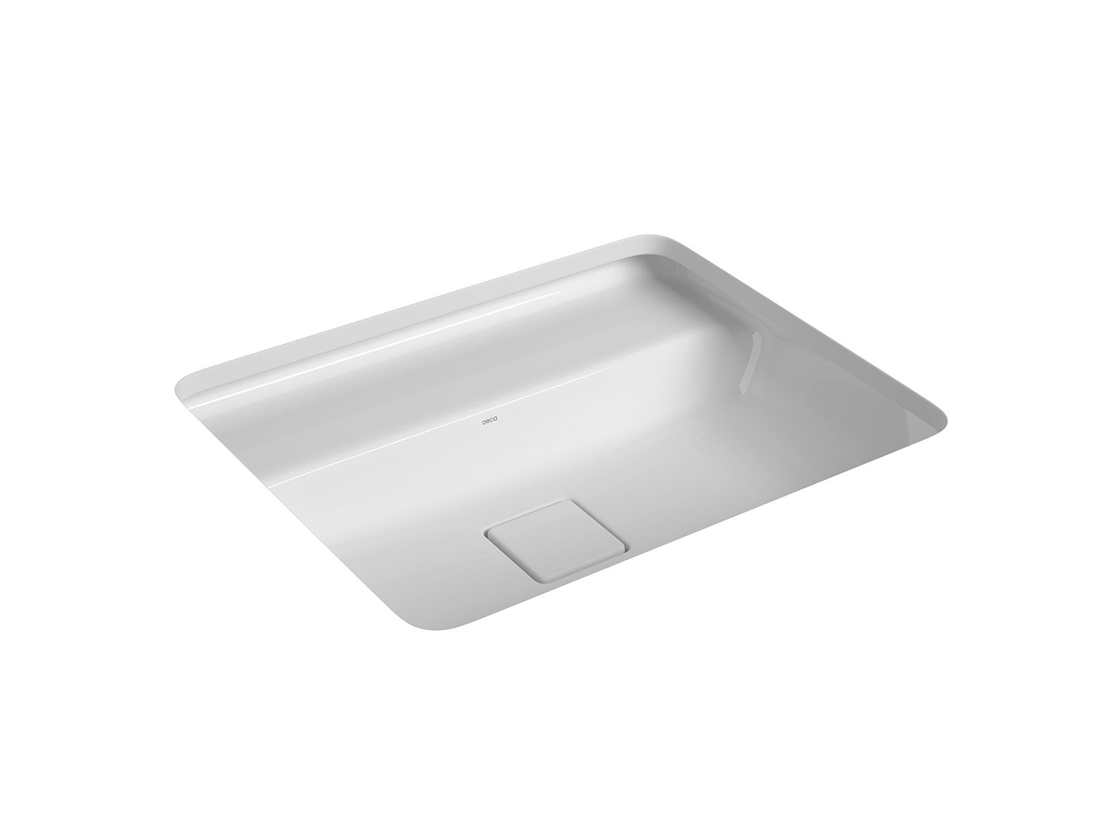 Cuba de Embutir com Mesa Retangular 45x55cm Soft Antracite Slim - Imagem 5