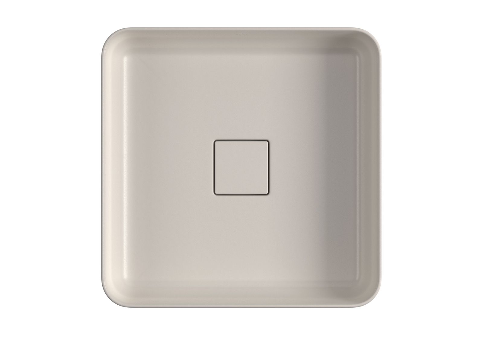 Cuba de Apoio Quadrada com Deck 40x40cm Soft Antracite Slim - Imagem 8