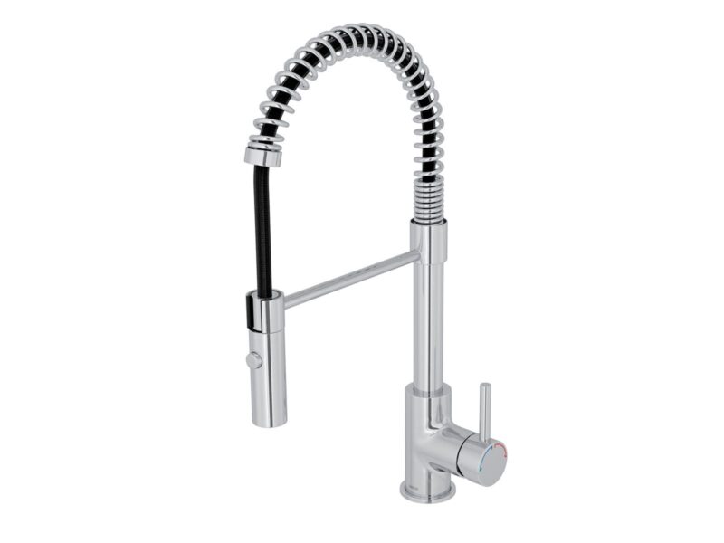 Misturador Monocomando de Cozinha Deca Spin One Gourmet Cromado