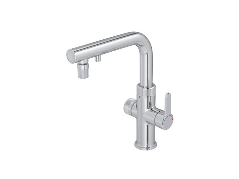 Misturador Monocomando de Mesa Deca com Seletor de Volume e Filtro para Cozinha Cromado