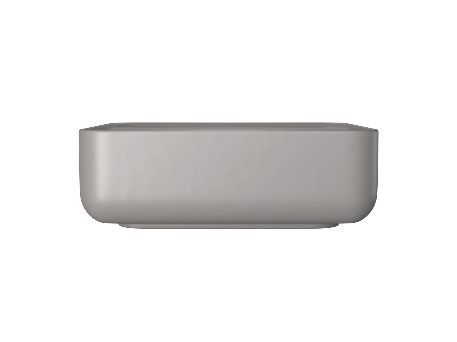 Cuba de Apoio Quadrada com Deck 40x40cm Soft Antracite Slim - Imagem 20