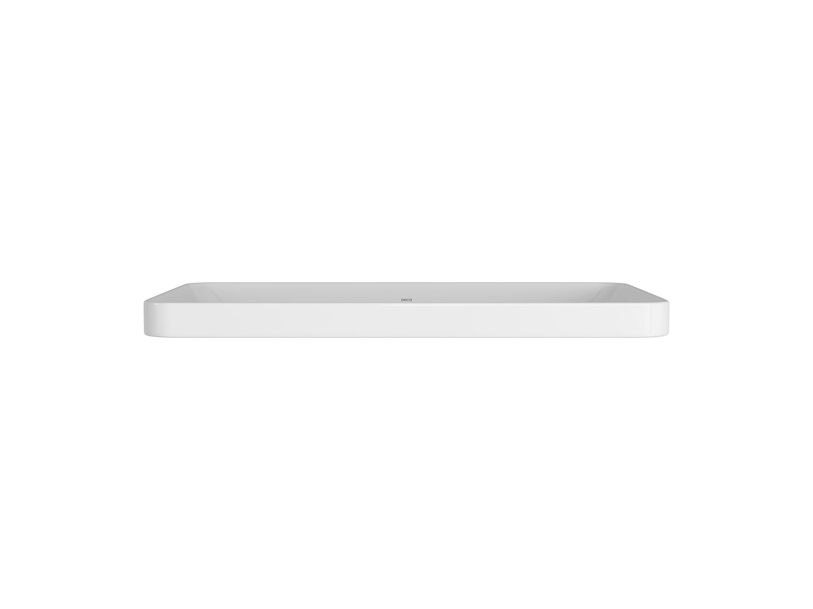Cuba de Sobrepor Retangular Deca 40x60cm Branco Slim - Imagem 2
