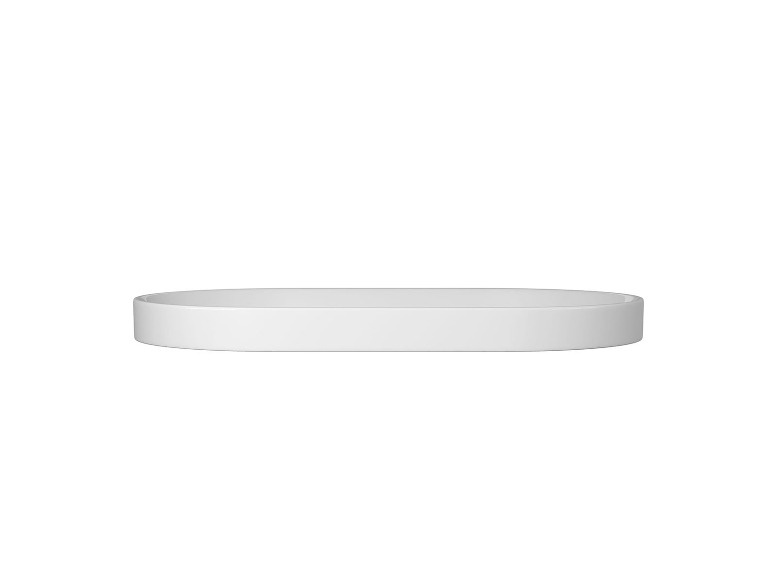 Cuba de Sobrepor Oval Deca 30x50cm Branco Slim - Imagem 2