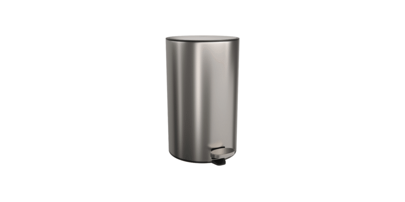 Lixeira Redonda com Pedal 12l Inox - 1005.Red.12.Inx