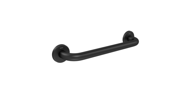 Barra de Apoio Conforto 40cm Black Matte - 2310.Bl.040.Mt