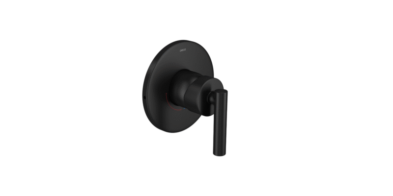 Acabamento de Monocomando de Chuveiro para Alta e Baixa Pressão Black Matte - 4993.Bl109.Chu.Mt