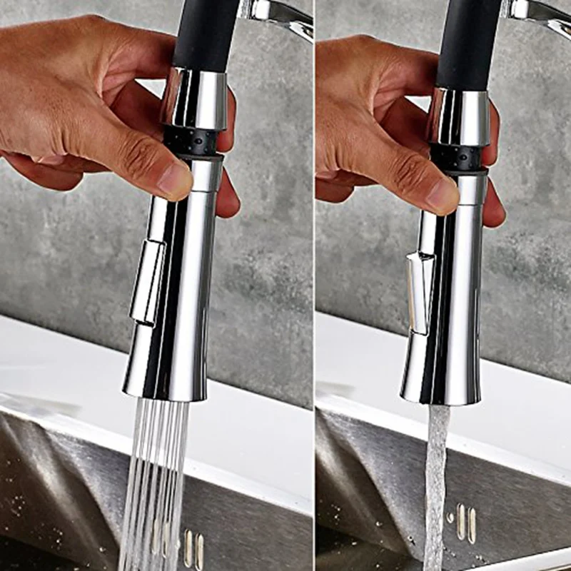 Torneira Monocomando para Cozinha de Baixa Pressão com Ducha Removível 360° - Imagem 5