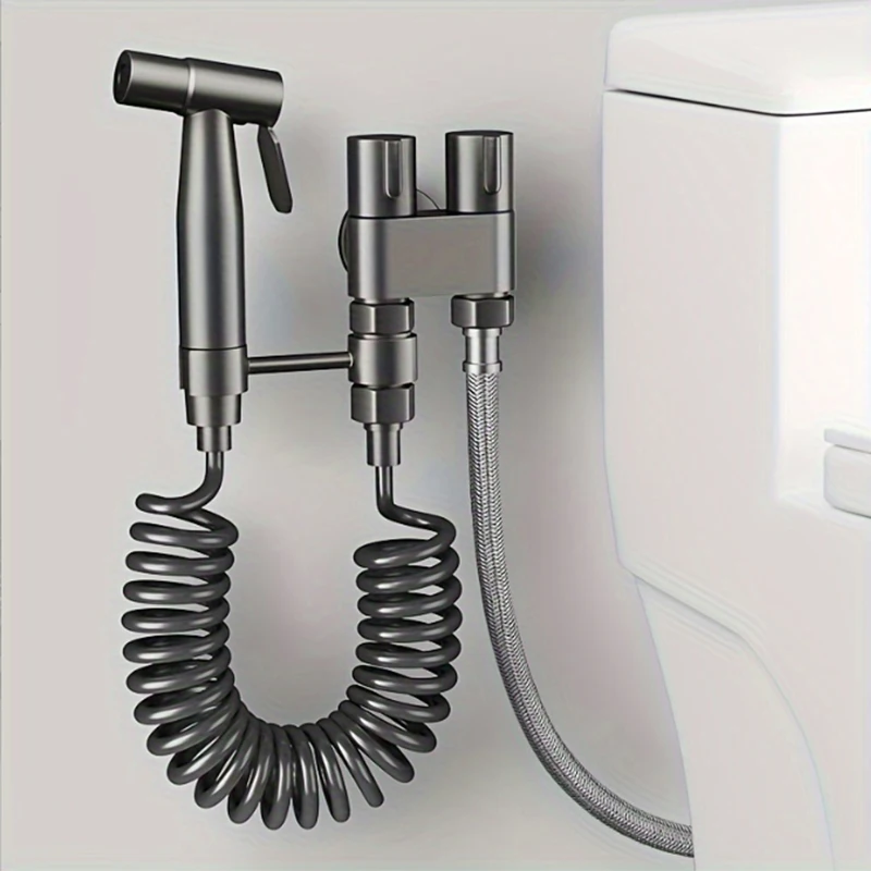 Ducha Higiênica para Banheiro com Desviador e Registro de Metal - Imagem 3