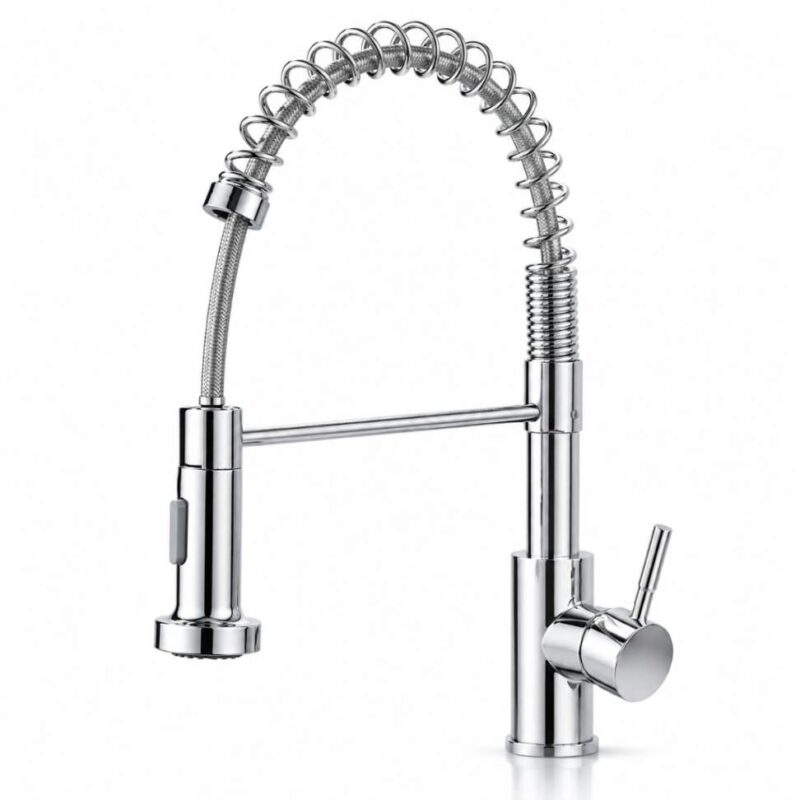 Torneira Monocomando Gourmet para Cozinha com Ducha Retrátil 360°
